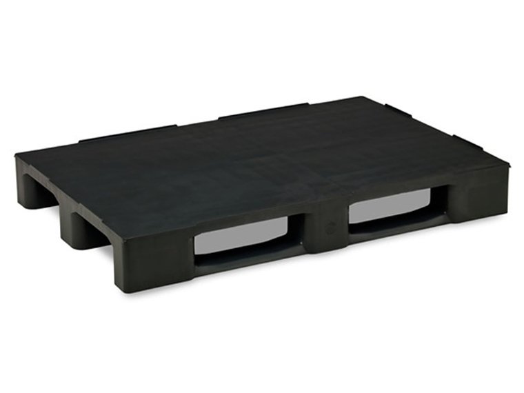  Palet 3 Patines 800 x 1200 x 150 Cerrado Ref.FLAT 1208-C3 