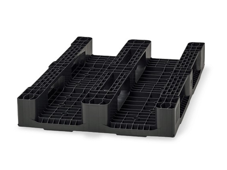  Palet 3 Patines 800 x 1200 x 150 Cerrado Ref.FLAT 1208-C3 