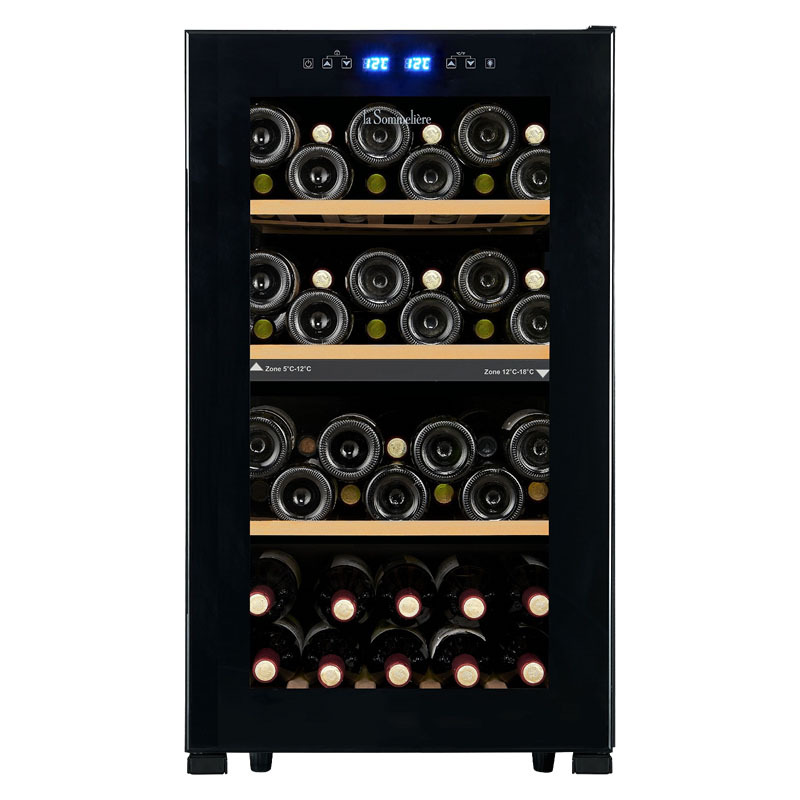 Vinoteca 2 temperaturas 52 botellas  La Sommeliere SMART52DZ