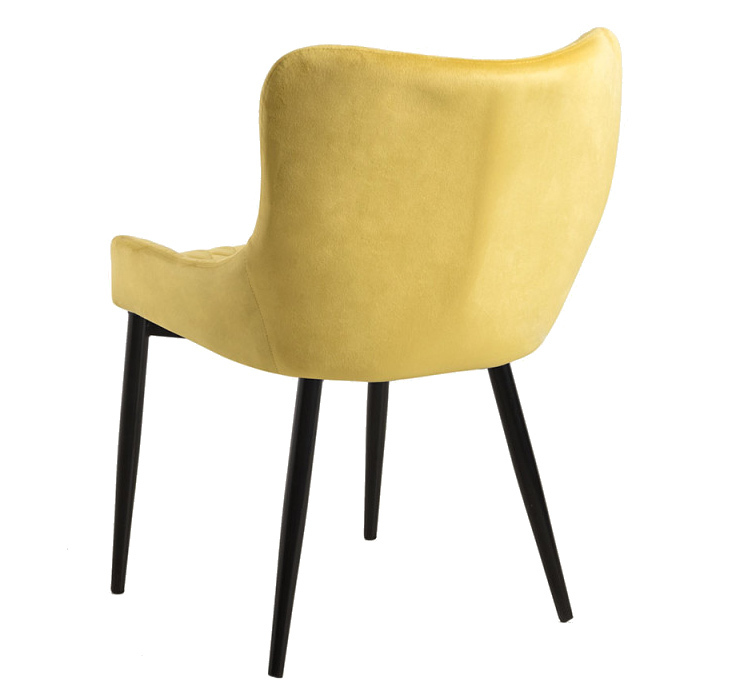 Silla Dans Asiento Tejido de Terciopelo 40 x 55 x 88 cm