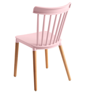Silla Sansa en Haya y Polipropileno 54 x 44 x 82 cm