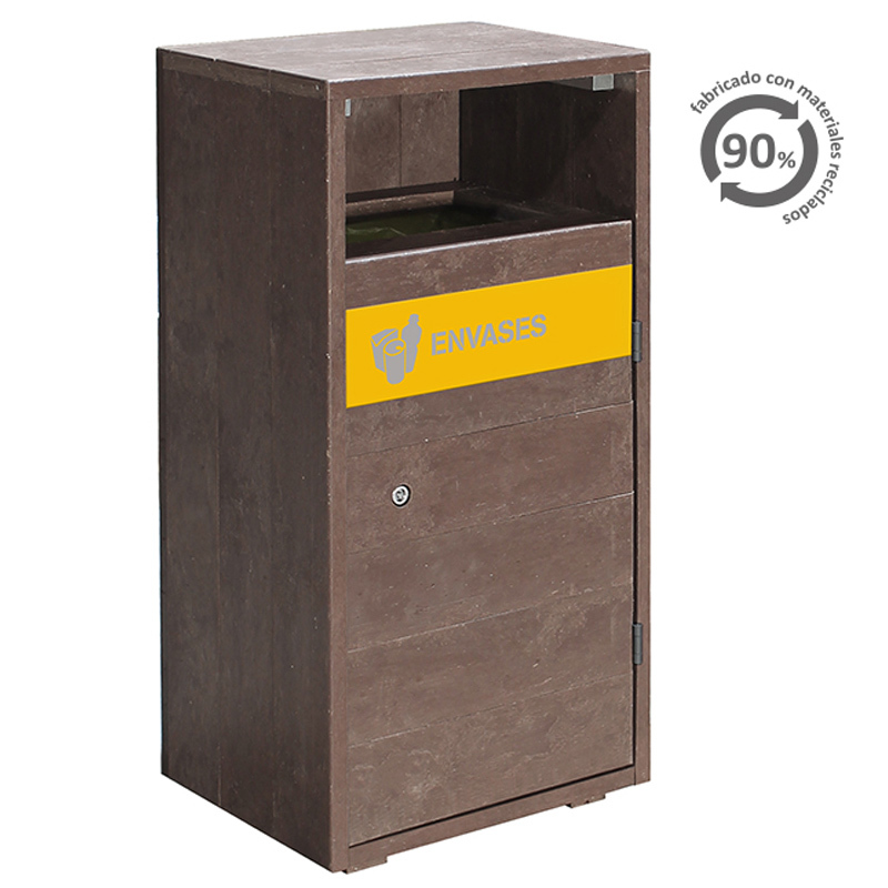 Papelera Selectiva Reciplast de 90 litros Tirol  