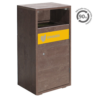 Papelera Selectiva Reciplast de 90 litros Tirol  