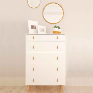 Sinfonier Blanco Poro 5 Cajones 48 x 80 x 119 cm Ref.691