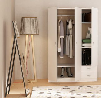 Armario 3 Puertas + 2 Cajones Ref.9460