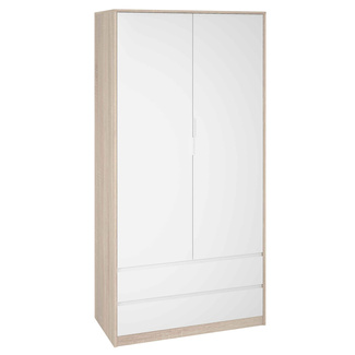 Armario Melamina 2 Puertas 50 x 100 x 200 cm Ref.509