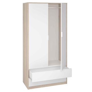 Armario Melamina 2 Puertas 50 x 100 x 200 cm Ref.509