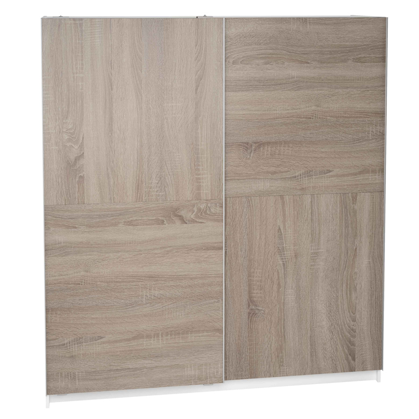 Armario de Melamina 2 Puertas Correderas 60 x 180 x 200 cm Ref.903