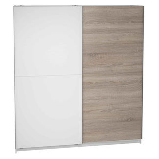 Armario de Melamina 2 Puertas Correderas 60 x 180 x 200 cm Ref.903