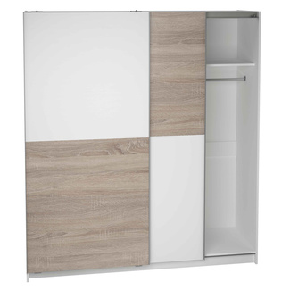 Armario de Melamina 2 Puertas Correderas 60 x 180 x 200 cm Ref.903