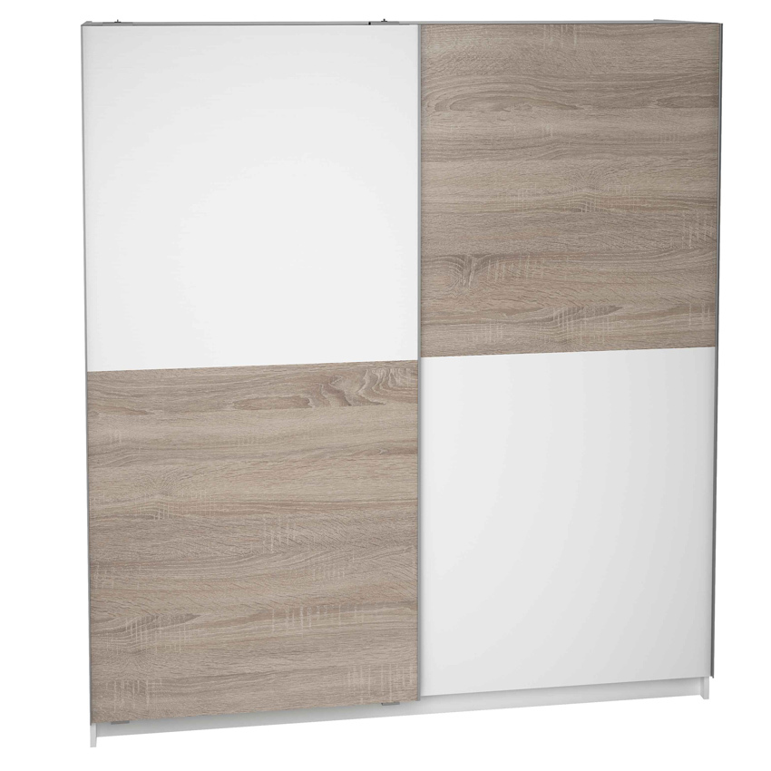 Armario de Melamina 2 Puertas Correderas 60 x 180 x 200 cm Ref.903