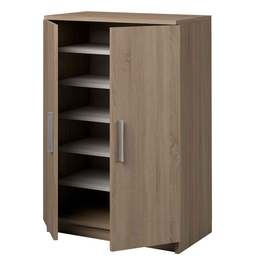 Zapatero Bajo de Melamina 2 Puertas 35,6 x 60 x 90 cm Ref.9671