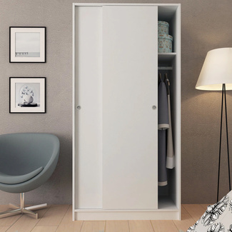 Armario 2 Puertas Correderas 50 x 90 x 180 cm Ref. 9457