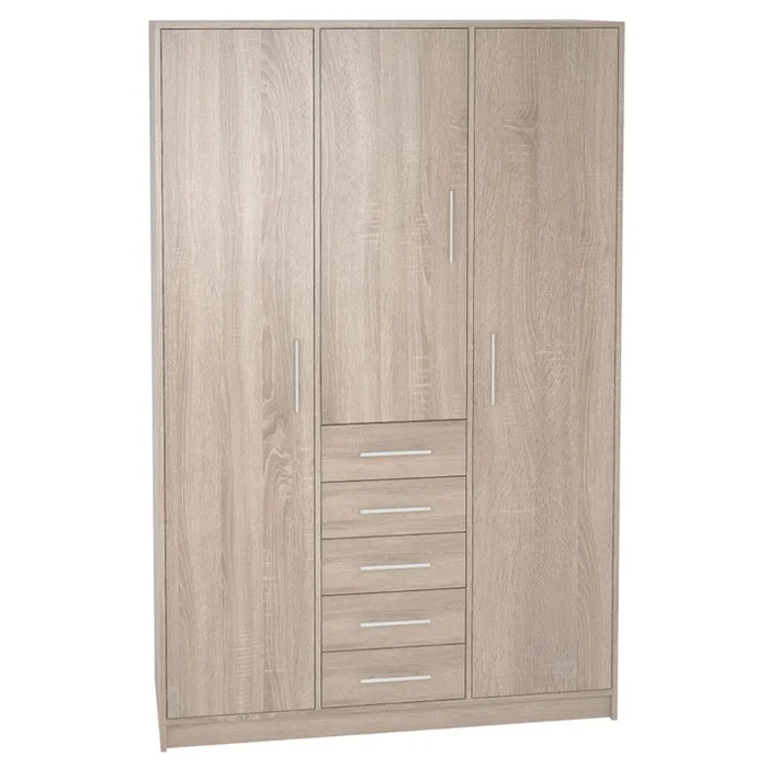 Armario 3 Puertas Abatibles 50 x 130 x 200 cm Ref.9235