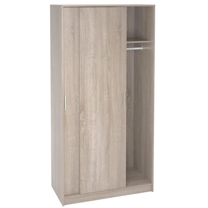 Armario 2 Puertas Correderas 50 x 100 x 200 cm Ref.511