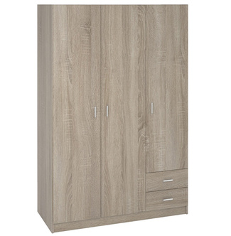 Armario 3 Puertas + 2 Cajones Ref.9460