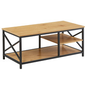 Mesa de Centro Ninter Industrial 50 x 100 x 43 cm 