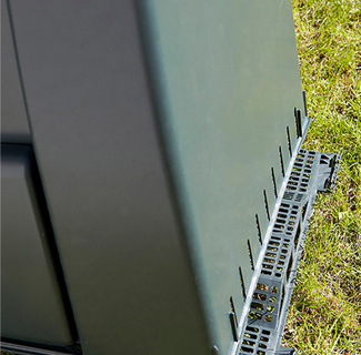 Compostador EKOGREEN 310 Litros con Base Rejilla