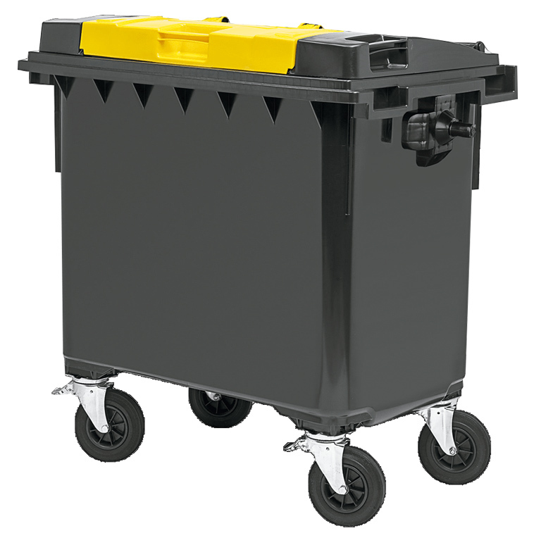 Contenedor de Residuos 800 litros 4 Ruedas 