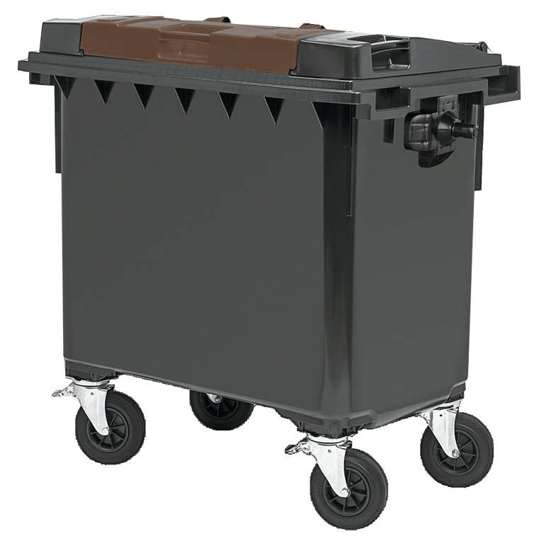 Contenedor de Residuos 600 litros 4 Ruedas  