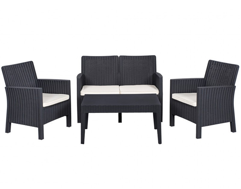 Set Adriático para Jardín Sofá 2 Plazas 