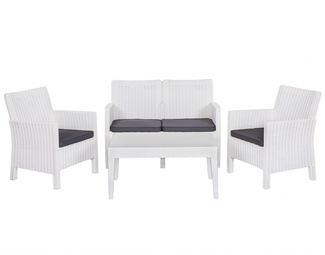 Set Adriático para Jardín Sofá 2 Plazas 
