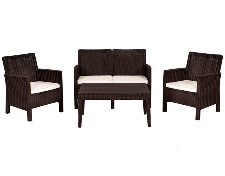 Set Adriático para Jardín Sofá 2 Plazas 