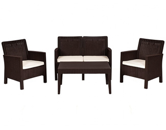 Set Adriático para Jardín Sofá 2 Plazas 