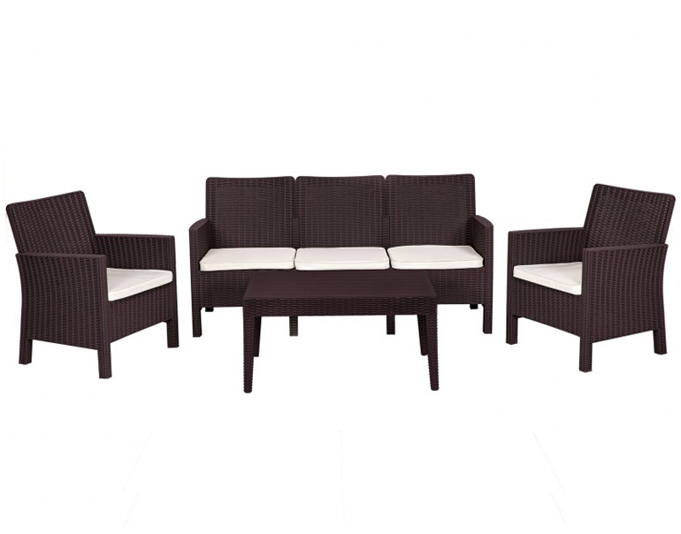 Set Adriático para Jardín Sofá 3 Plazas  