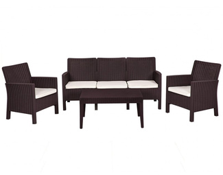 Set Adriático para Jardín Sofá 3 Plazas  