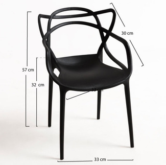 Silla Power Kid de Polipropileno