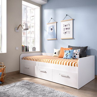 Cama Nido MEK con 3 Cajones 