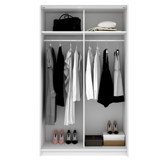 Armario Slide 2 Puertas Correderas 65 x 120 x 204 cm 