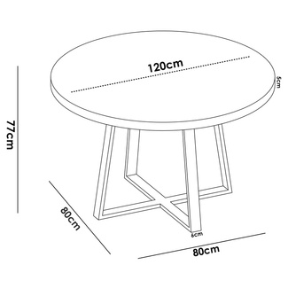 Mesa de Comedor Fija Duna 