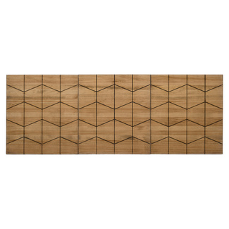 Cabecero Tríptico Porcelanico ECO de Madera de Pino Maciza Box Furniture