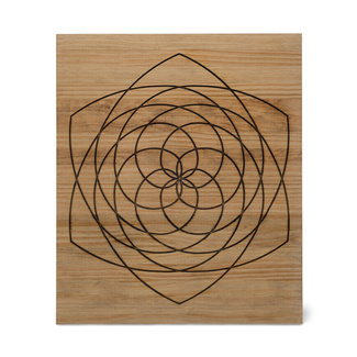 Cabecero Tríptico Aureo ECO de Madera de Pino Maciza Box Furniture