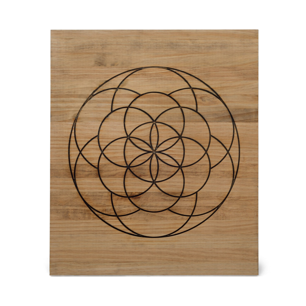 Cabecero Tríptico Aureo Separados ECO de Madera de Pino Box Furniture