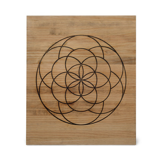Cabecero Tríptico Aureo Separados ECO de Madera de Pino Box Furniture