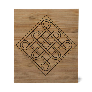 Cabecero Tríptico Eternidad ECO de Madera de Pino Maciza Box Furniture