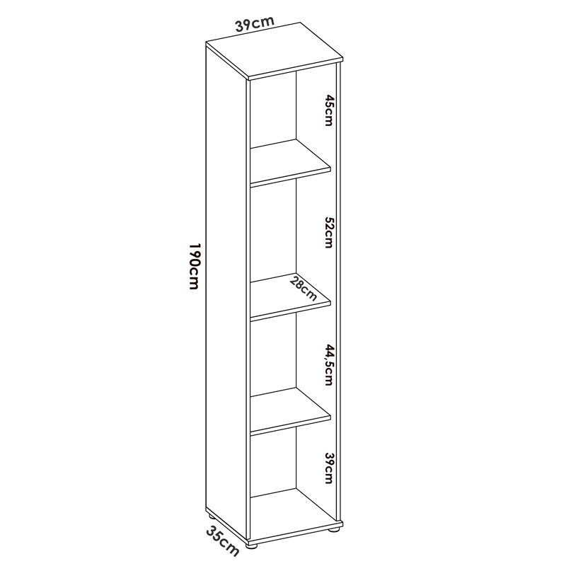 Armario Multiusos Fit 1 Puerta