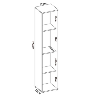 Armario Multiusos Fit 1 Puerta