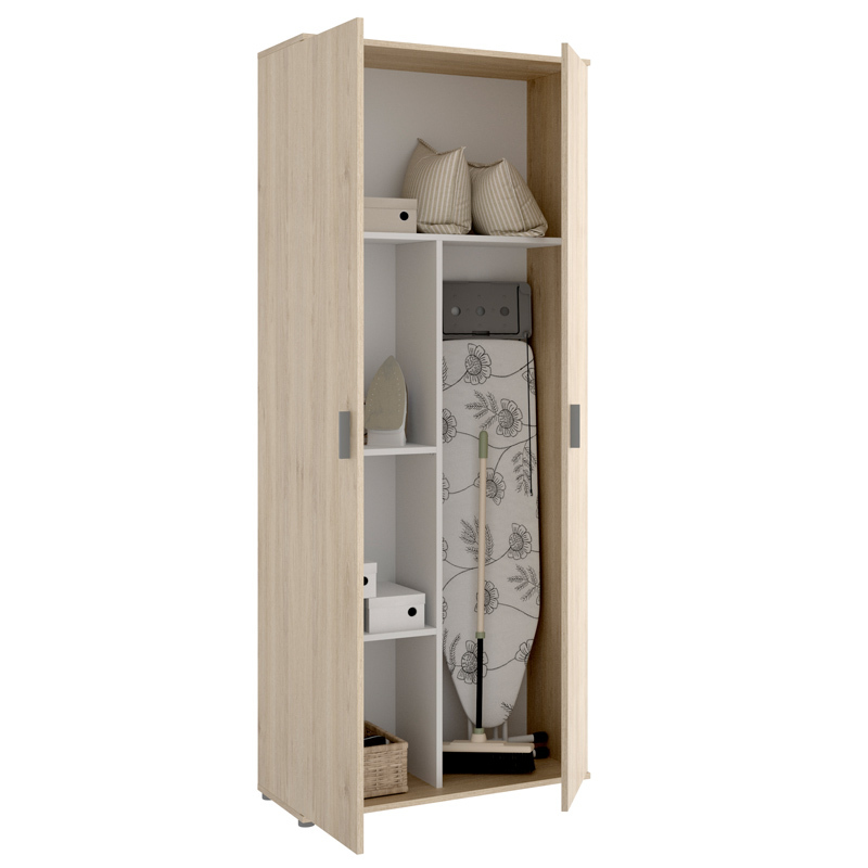 Armario Multiusos Escobero Fit con 2 Puertas 