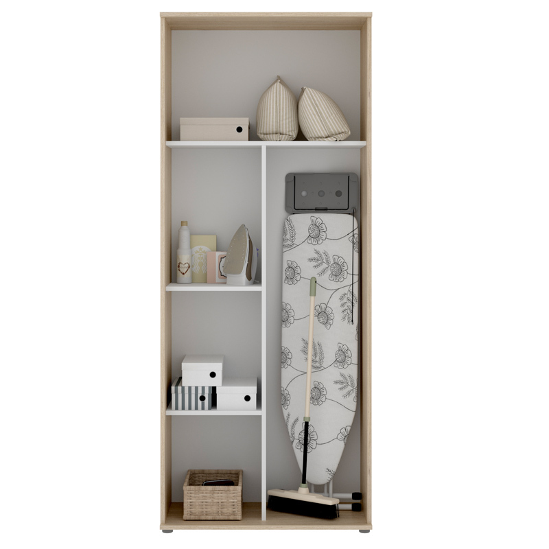 Armario Multiusos Escobero Fit con 2 Puertas 