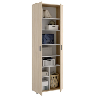 Armario Multiusos Fit con 2 Puertas y 6 Baldas