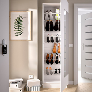 Zapatero Jazz 1 Puerta Espejo 