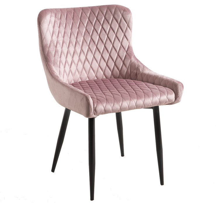 Silla Dans Asiento Tejido de Terciopelo 40 x 55 x 88 cm