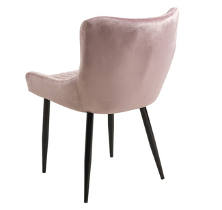 Silla Dans Asiento Tejido de Terciopelo 40 x 55 x 88 cm