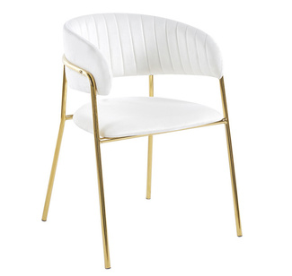 Silla Niel Golden de Terciopelo 40 x 47 x 78 cm