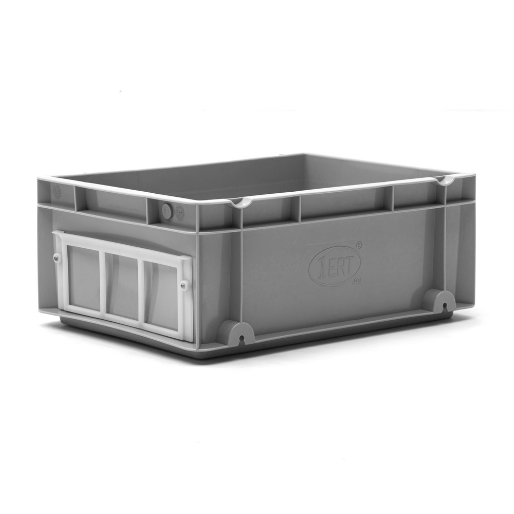 Caja de Plastico Norma Europa Gris Cerrada 30 x 40 x 16,5 cm 