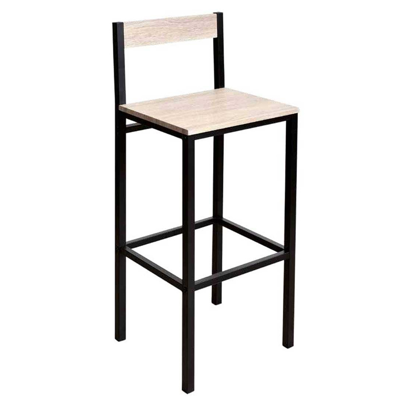 Taburete Milano Asiento DMF Forrado en PVC